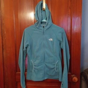 Light northface fleece zip up tka 100